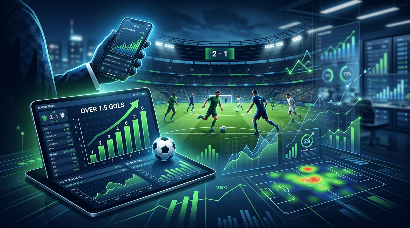 Over 1.5 Gols: Guia Completo para Apostar e Ganhar