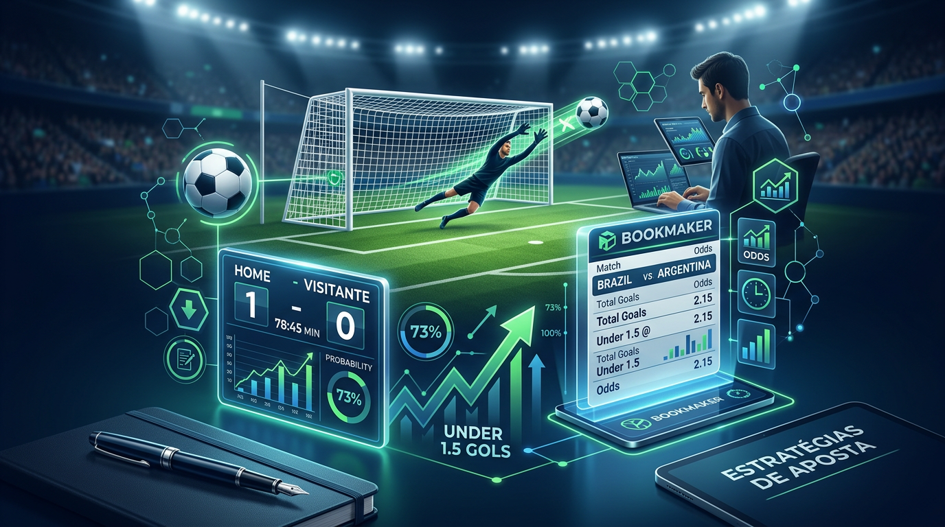 Under 1.5 Gols: Guia Completo e Estratégias de Aposta