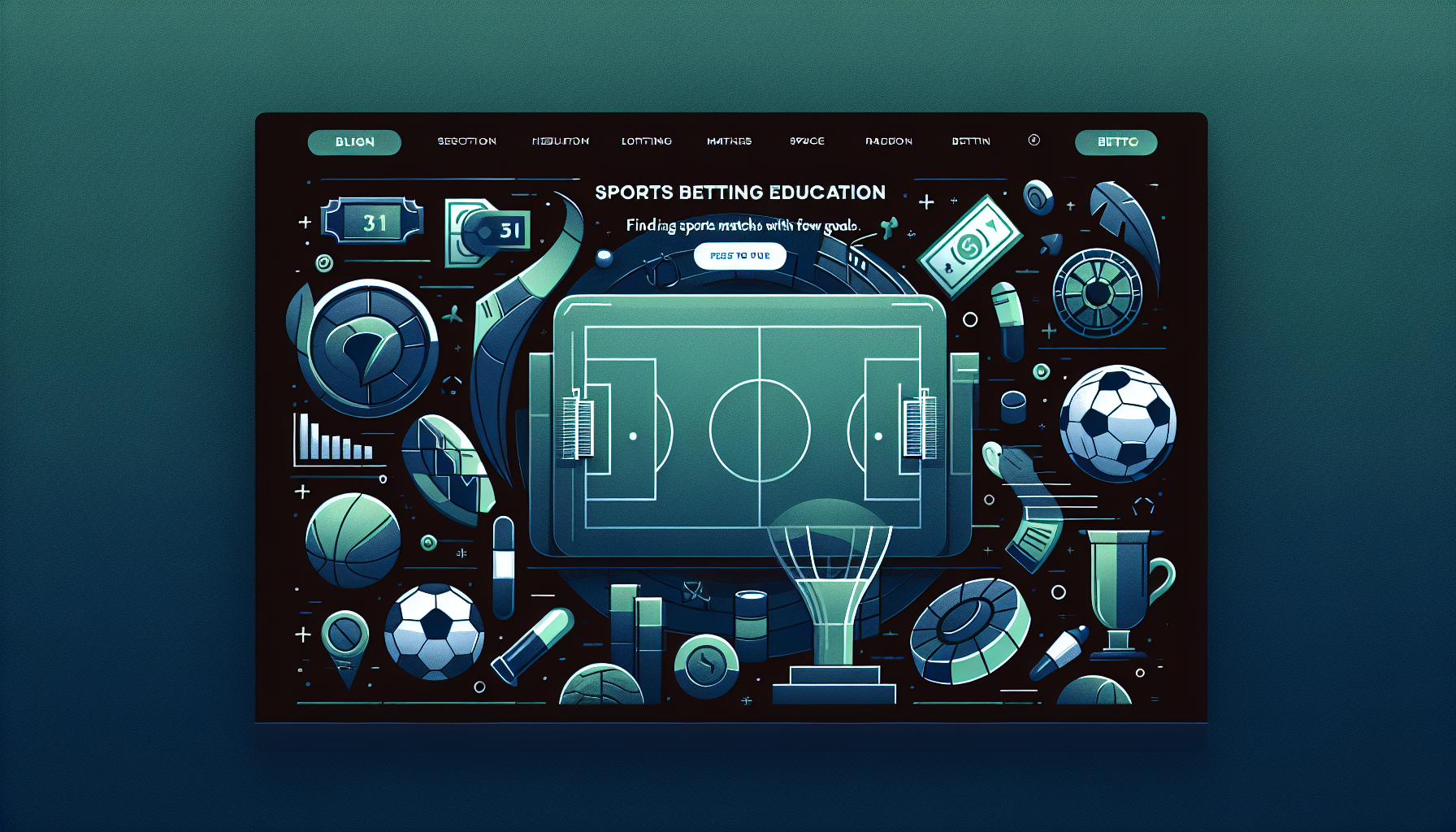 Como Encontrar Jogos com Poucos Gols