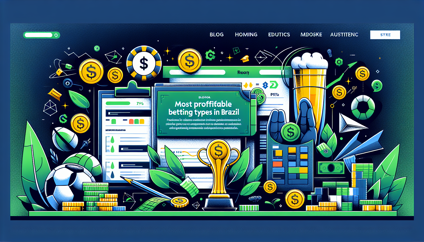 Tipos de Apostas Mais Lucrativos no Brasil